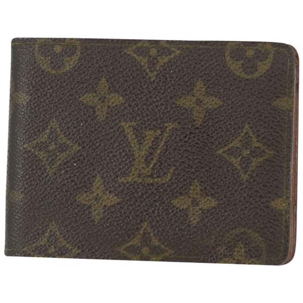 AUTHENTIC Louis Vuitton Brown Monogram Canvas Wallet - Picture 1 of 9